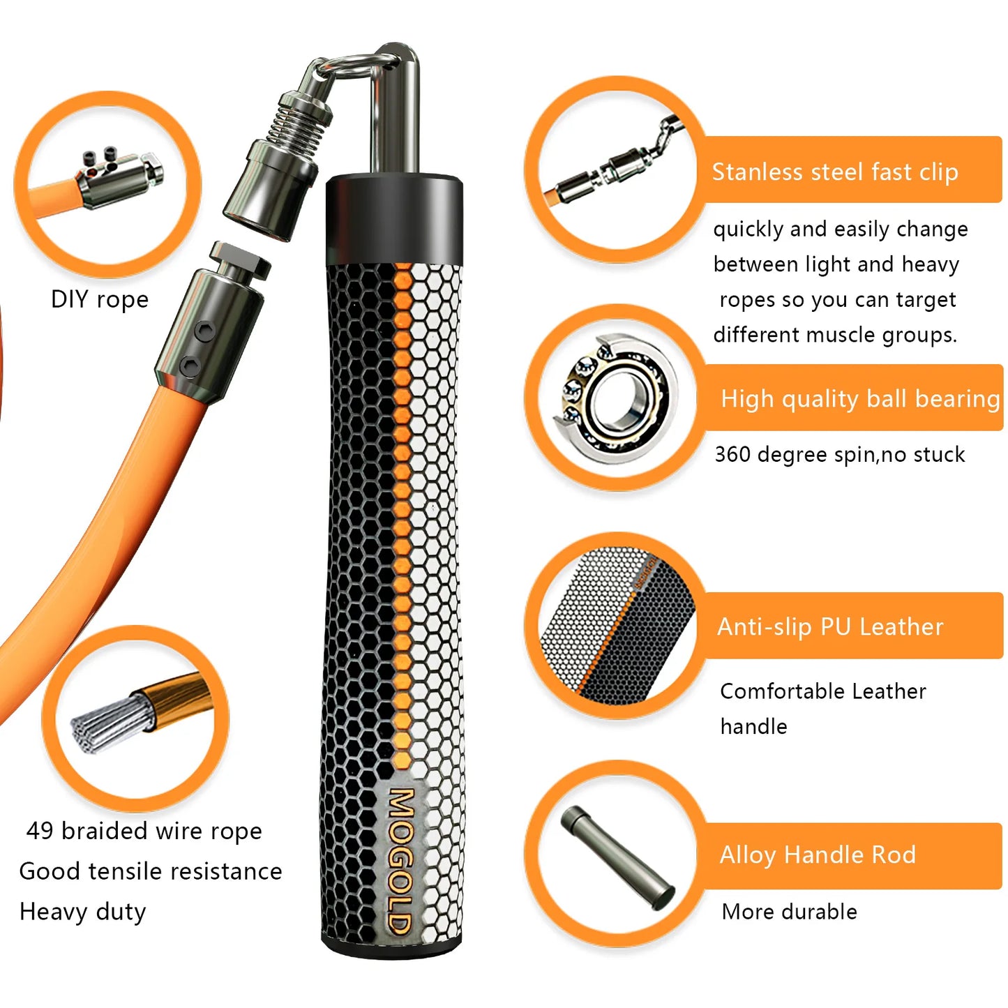 Professional Weighted Jump Rope